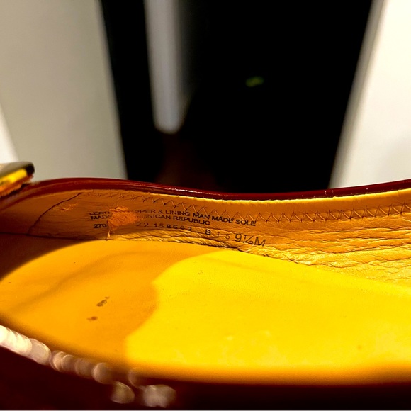 Tory Burch Patent Leather Reva Ballet Flats Size 9.5 B Width - Picture 6 of 8